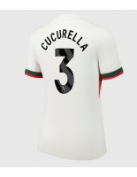 Chelsea Marc Cucurella #3 Vieraspaita Naisten 2025-26 Lyhythihainen